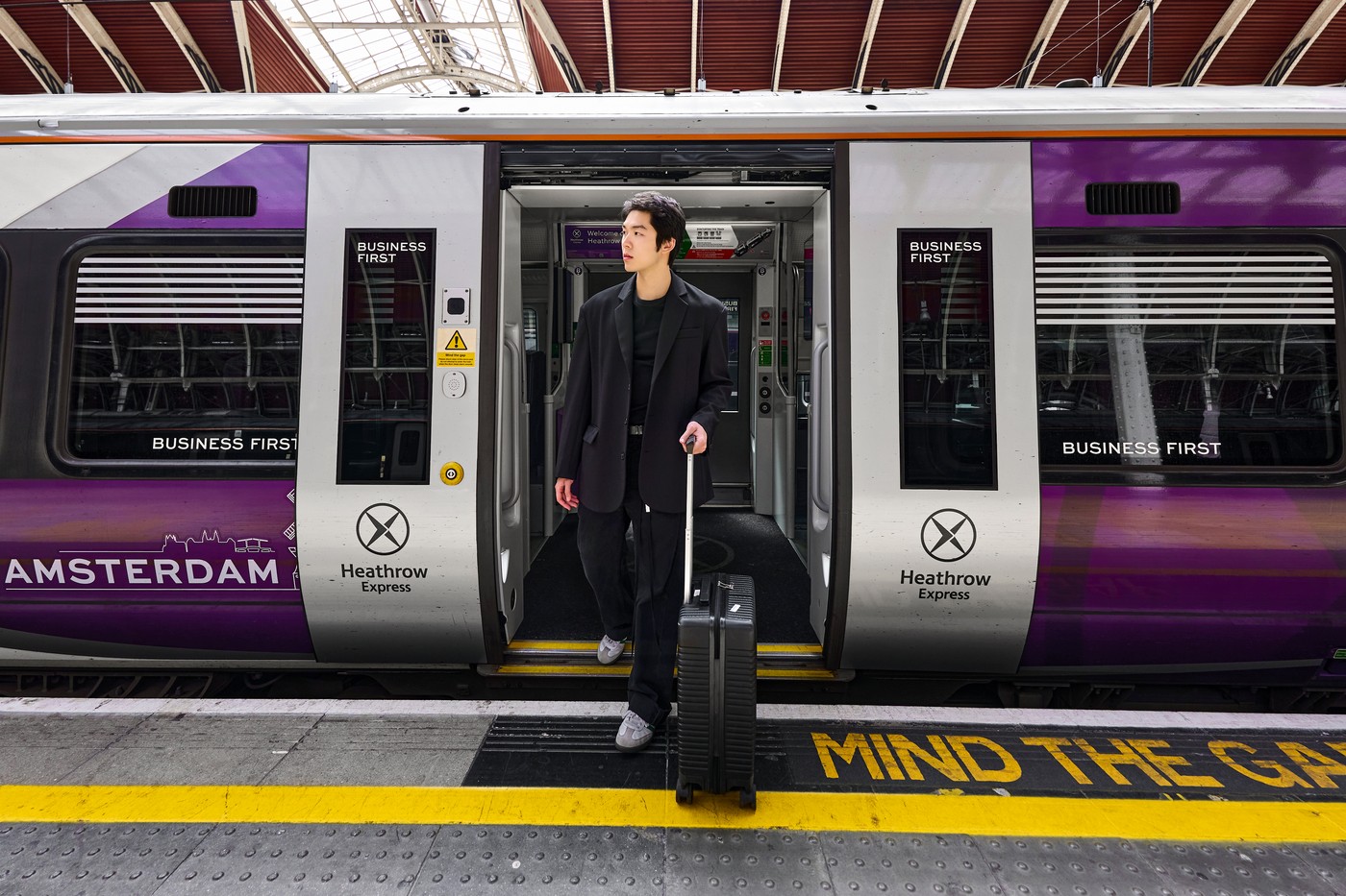 Heathrow Express Speed Up Spend Less campaign