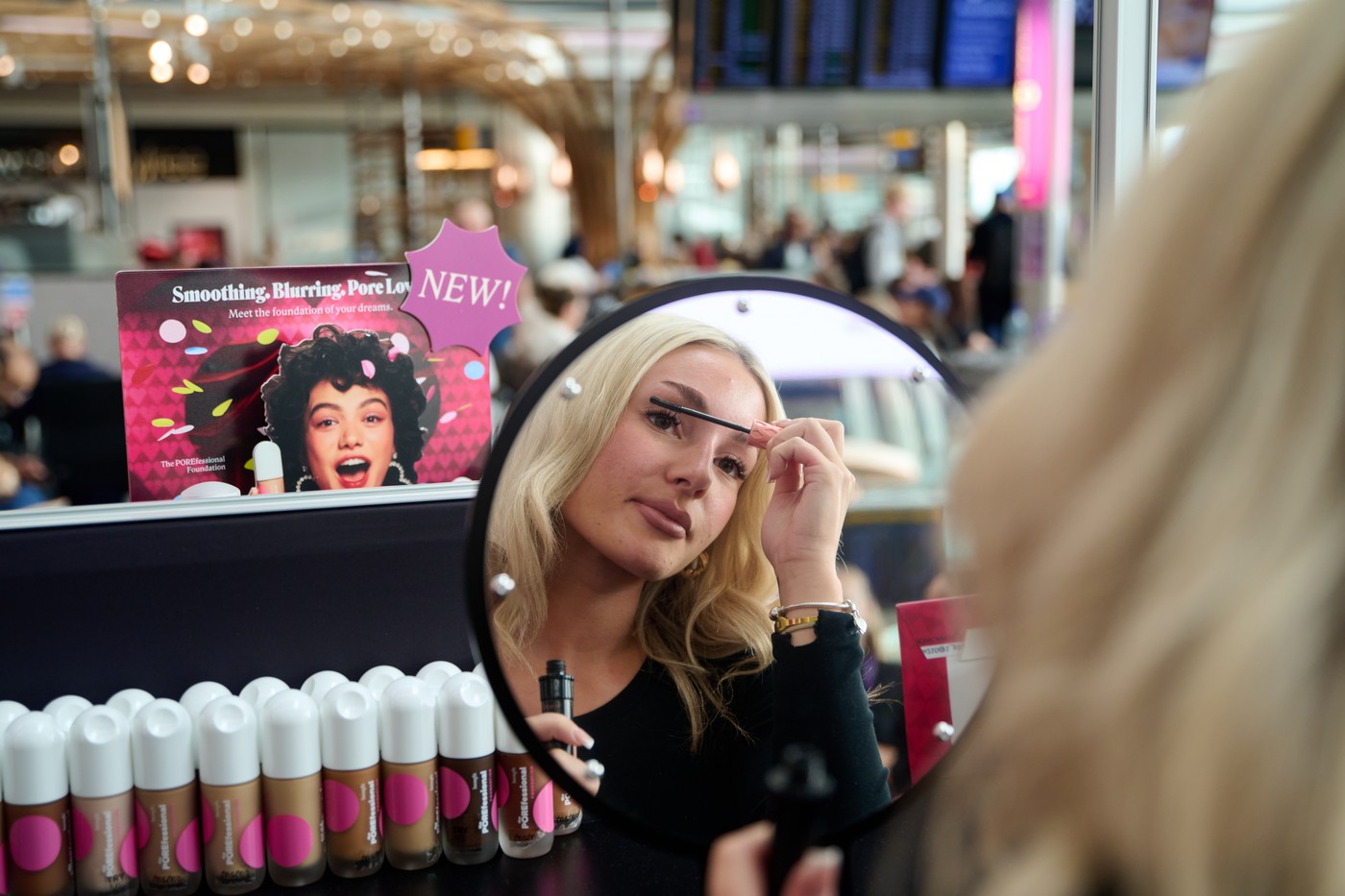 Heathrow Airport Refine Your Beauty paid campaign event